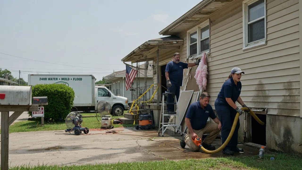 Water Damage Repair in Kingsland, TX near me